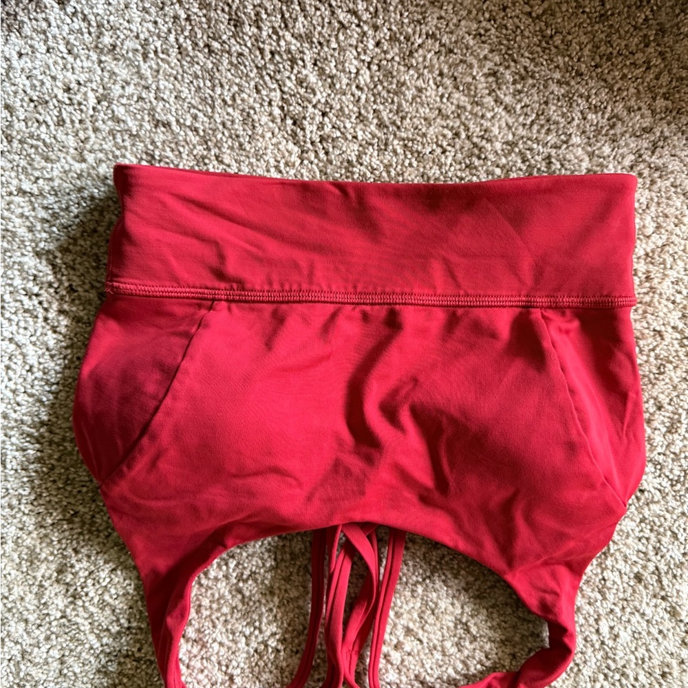 Lululemon Athletica Vibrant Red Top